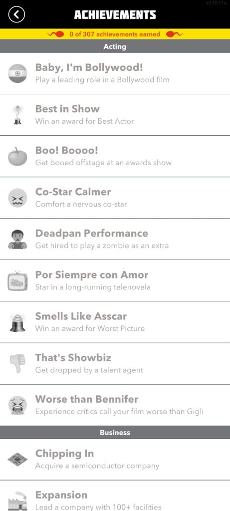 bitlife- achievements-acting