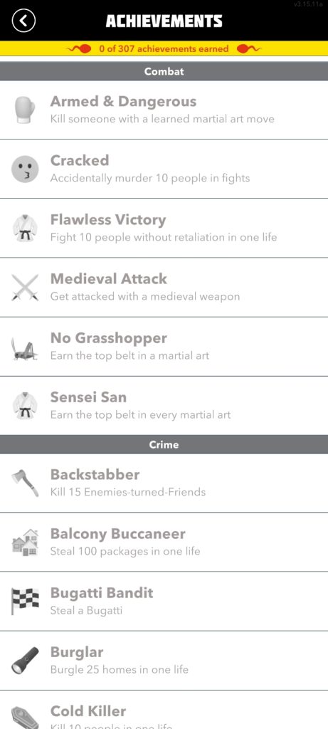 bitlife- achievements-combat