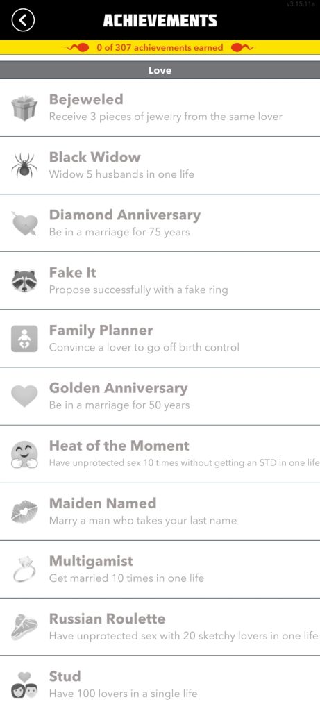 bitlife- achievements-love