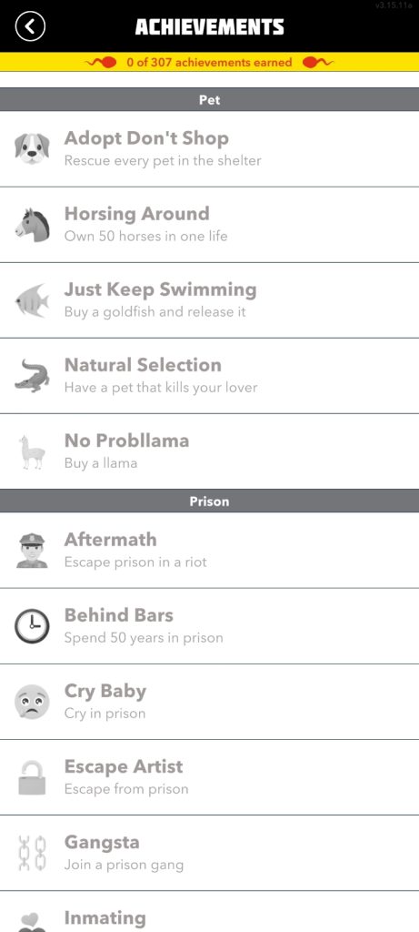 bitlife- achievements-pet