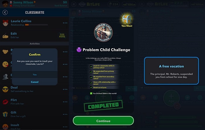 how-to-complete-the-problem-child-challenge-in-bitlife